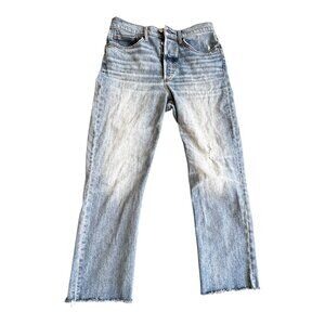 Aritzia Denim Forum Arlo High Rise Straight - Excellent Condition. Size 30
